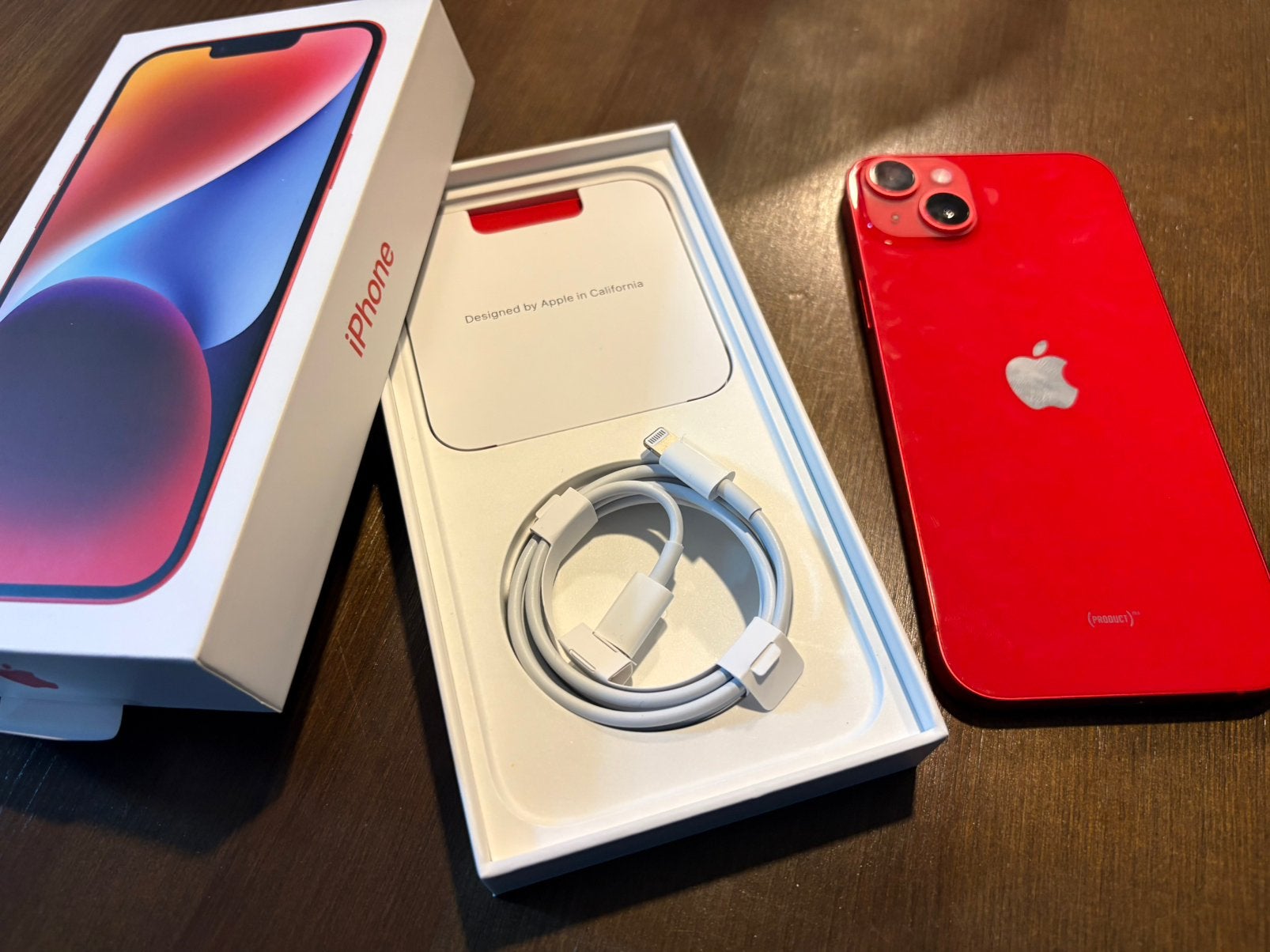 iPhone 14 Plus - 128 GB - Rood, Telecommunicatie, Mobiele telefoons | Apple iPhone, Zo goed als nieuw, 128 GB, Zonder abonnement