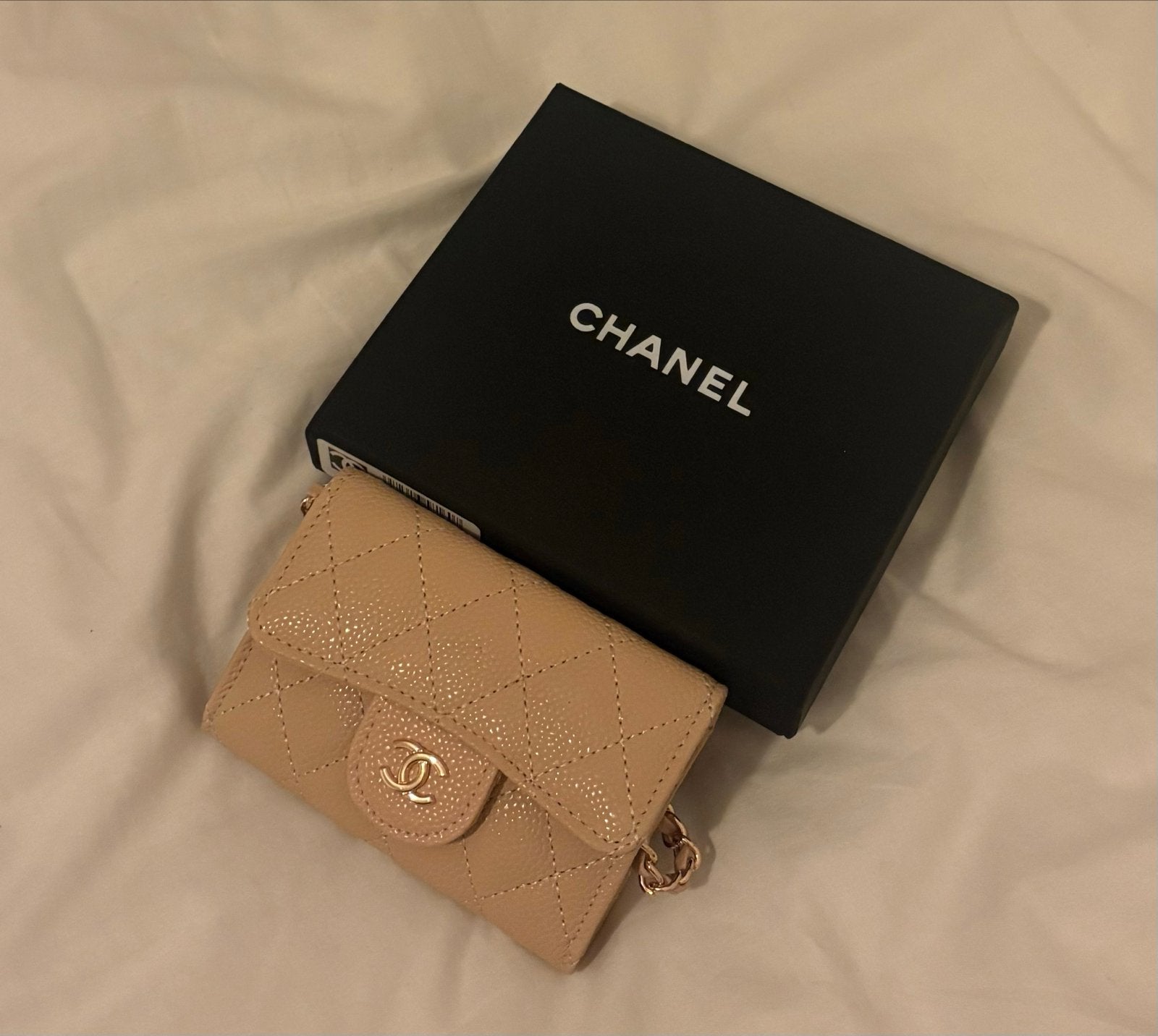 Chanel tasje, Overige merken, Beige, Nieuw, Ophalen of Verzenden