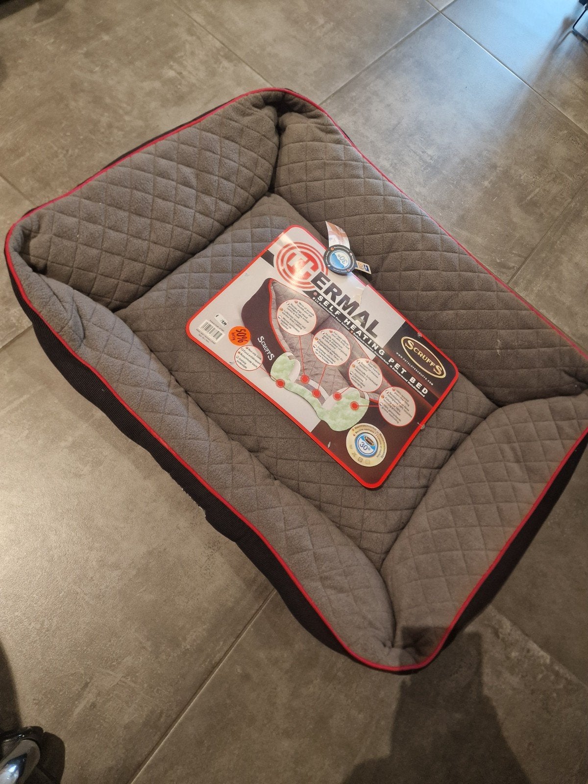 Scruffs thermal hondenbed 90x70cm, Ophalen of Verzenden, Nieuw