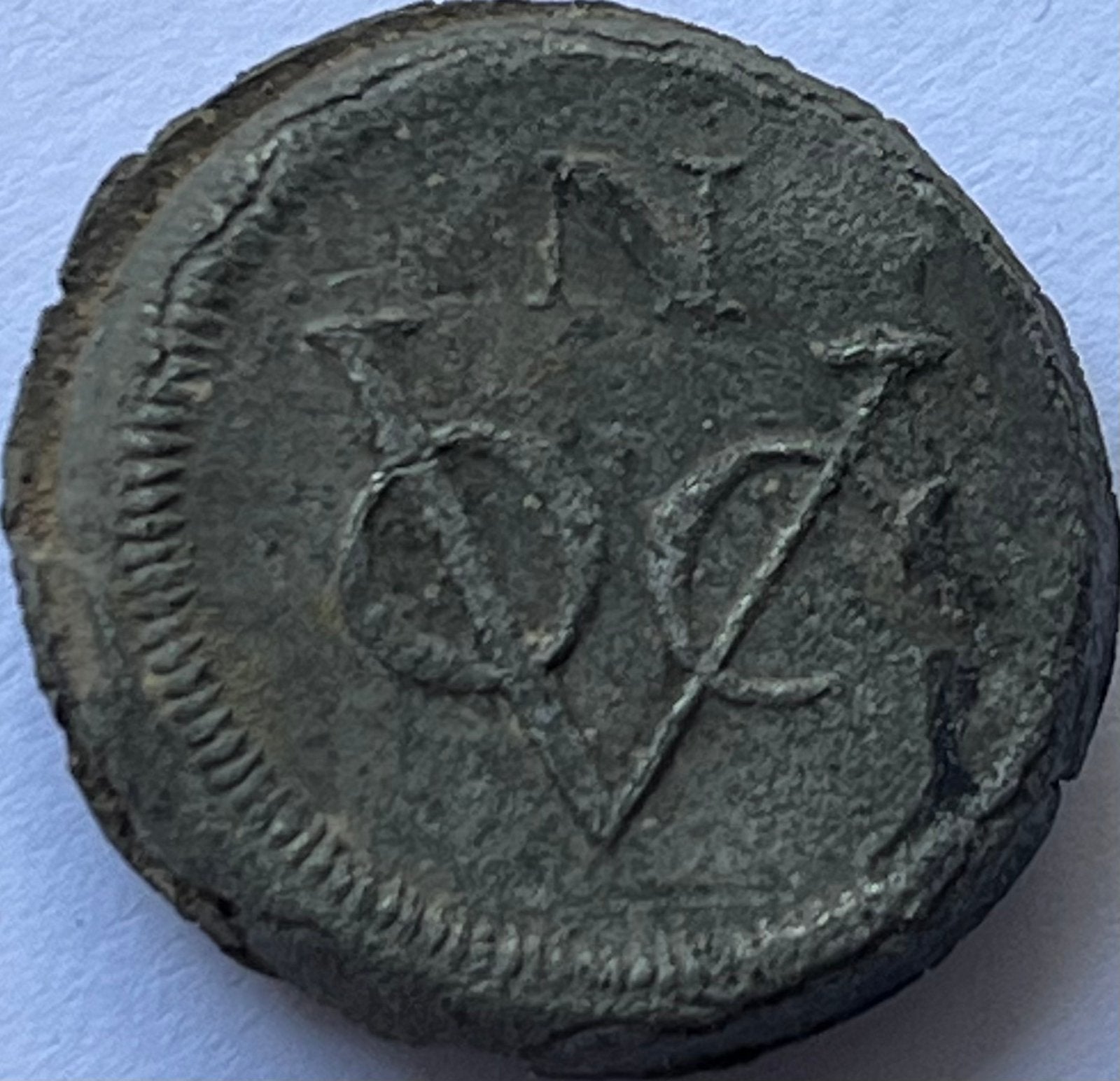 VOC Batavia schaarse duit 1796, Postzegels en Munten, Munten | Nederland, Vóór koninkrijk, Zilver, Losse munt, Overige waardes