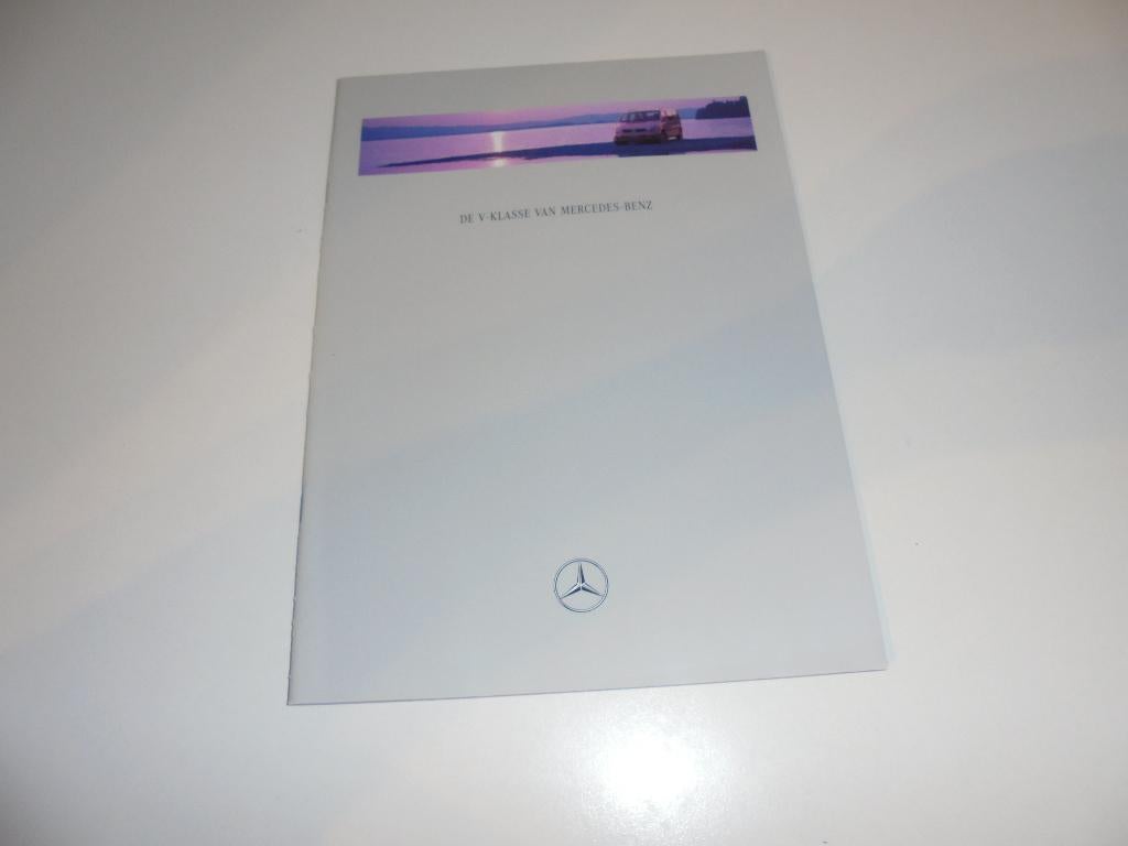 brochure Mercedes V-klasse  1997, Ophalen of Verzenden, Nieuw, Mercedes