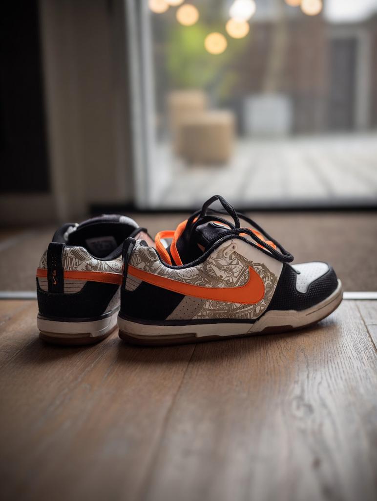 Nike sneakers maat 40,5 - Slechts 1x gedragen!, Ophalen of Verzenden, Zo goed als nieuw, Zwart, Sneakers of Gympen