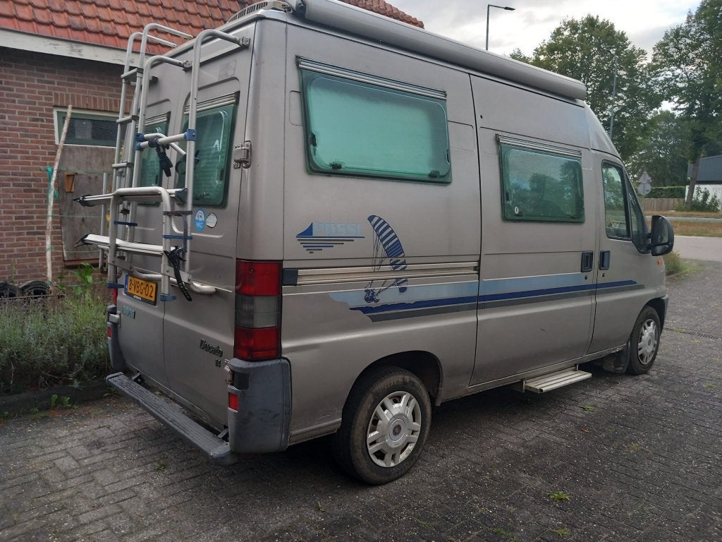 Compacte Fiat Buscamper, Caravans en Kamperen, Campers, Chemisch toilet, Luifel, Fiat, Tot en met 2