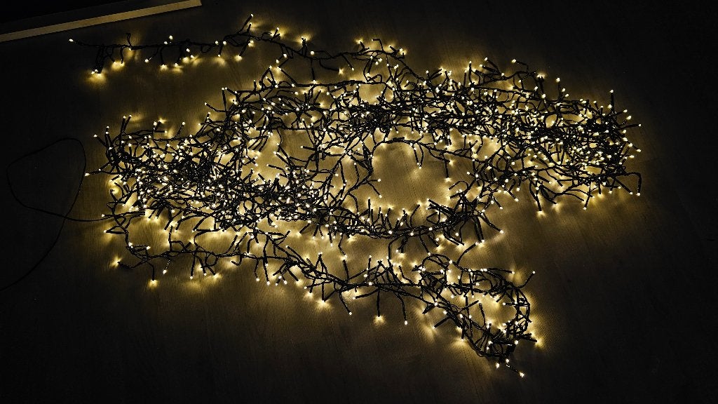 Kerst Clusterverlichting! 1152 LED. 15 Meter! Dim! NIEUW!, Diversen, Ophalen of Verzenden, Nieuw