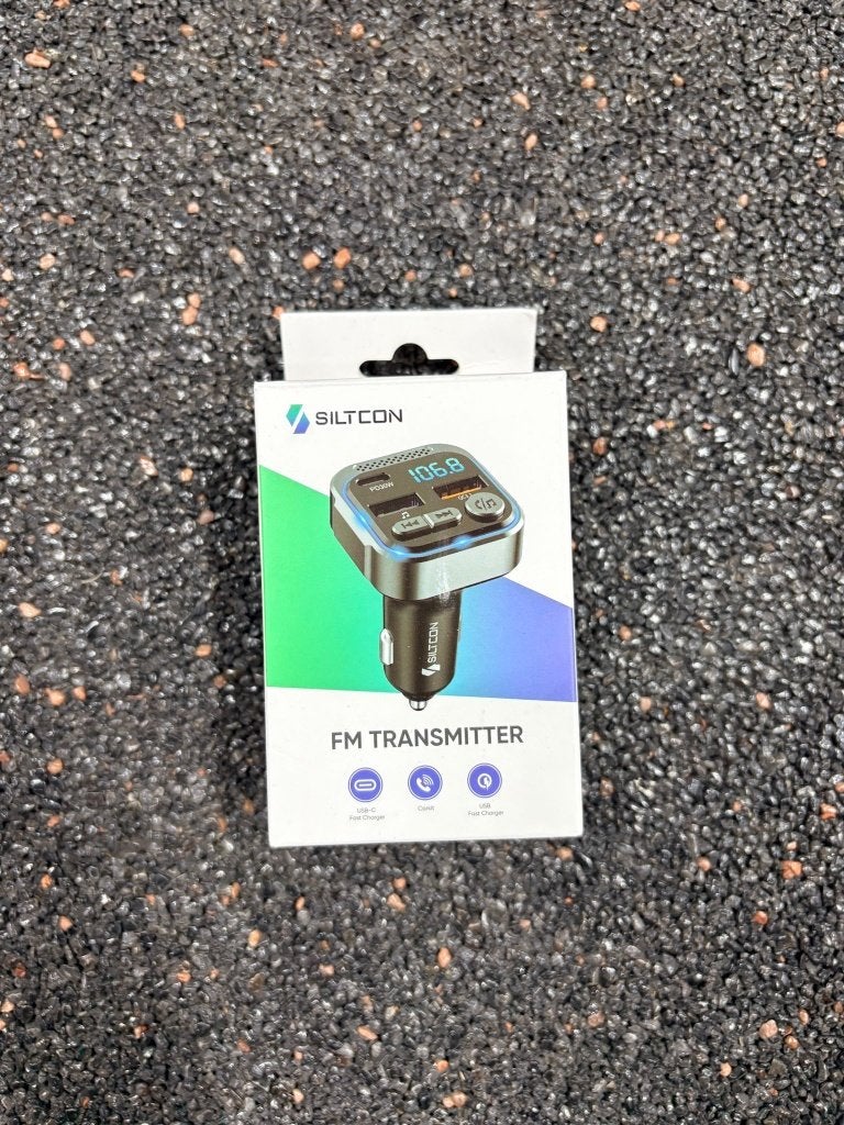 Siltcon FM Transmitter + USB-C Fast charger & Carkit | NIEUW, Auto diversen, Carkits, ., Nieuw, Ophalen of Verzenden, .