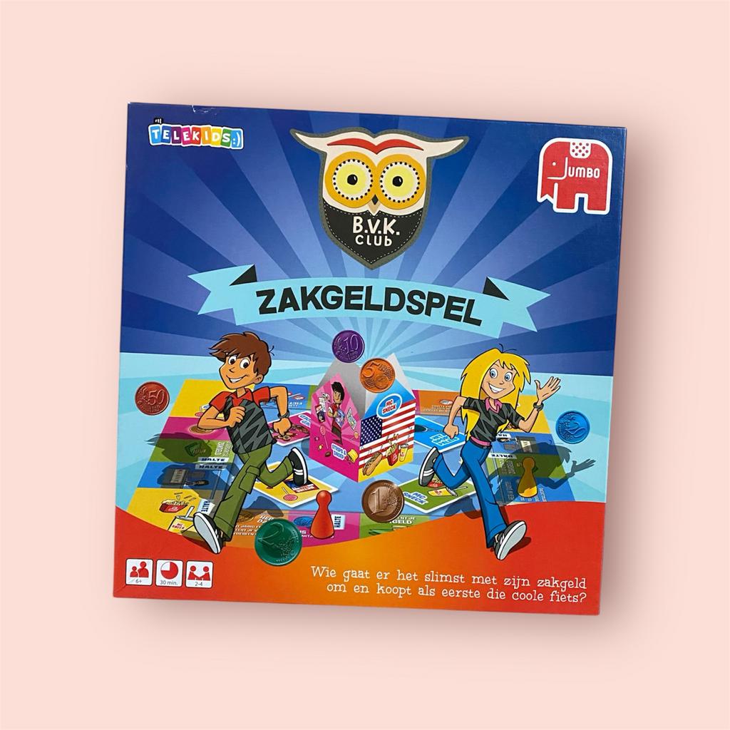 Zakgeldspel - Leer slim omgaan met geld!, Hobby en Vrije tijd, Gezelschapsspellen | Bordspellen, Drie of vier spelers, Ophalen