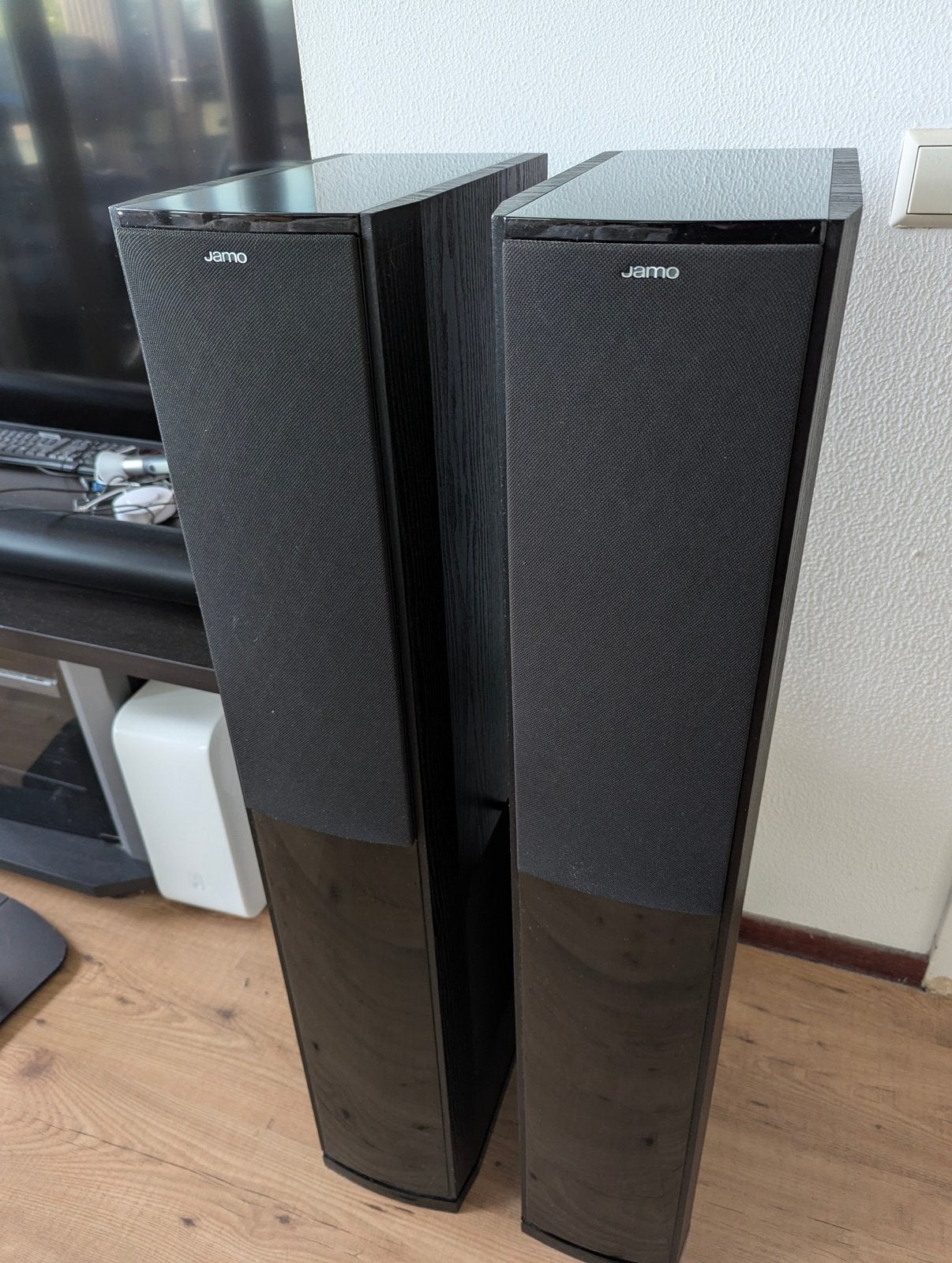 Jamo S606 Vloerstaande Luidsprekers (set van 2), Audio, Tv en Foto, Ophalen, Gebruikt, 120 tot 150 watt, Jamo