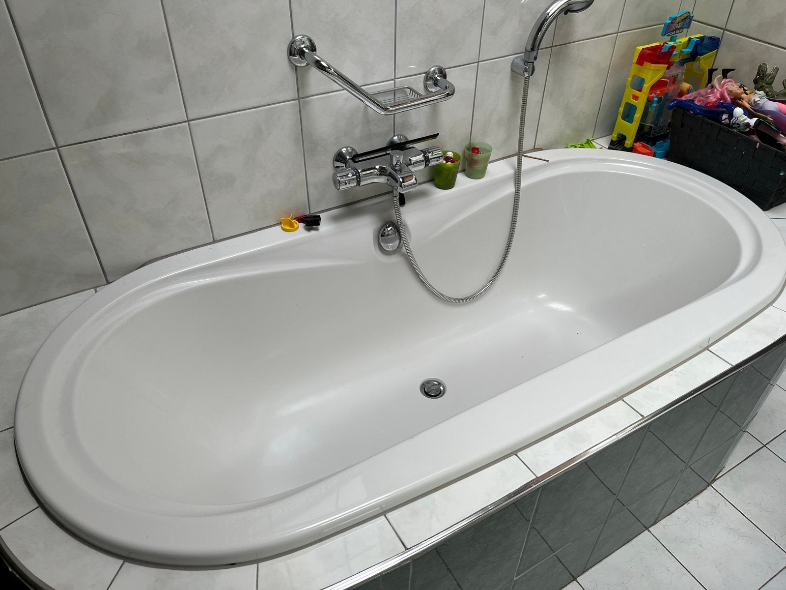 Ligbad 180x82cm, Ophalen of Verzenden, Gebruikt, Met bad