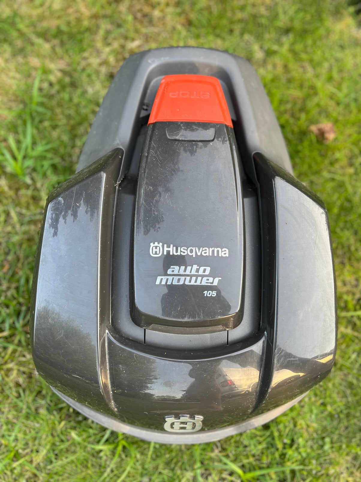Husqvarna automower 105 2022, Tuin en Terras, Verzenden, Zo goed als nieuw, 20 tot 25 cm