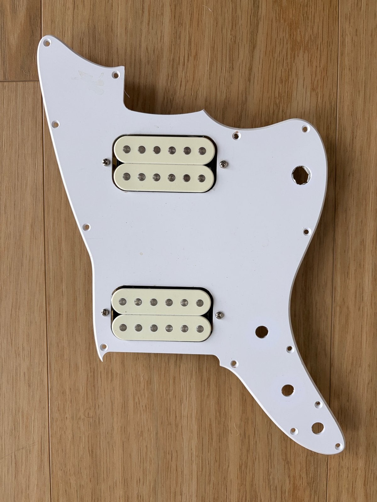 Loaded pickguard Squier Mini Jazzmaster, Ophalen of Verzenden, Zo goed als nieuw, Elektrische gitaar