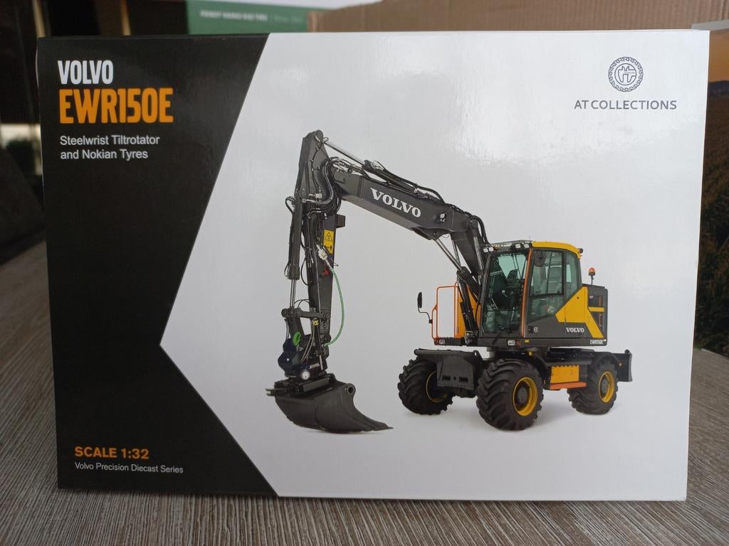 Volvo Ewr 150E Mobiele Kraan Nokian Tyres AT Collections, Hobby en Vrije tijd, Modelauto's | 1:32, Ophalen of Verzenden, Nieuw
