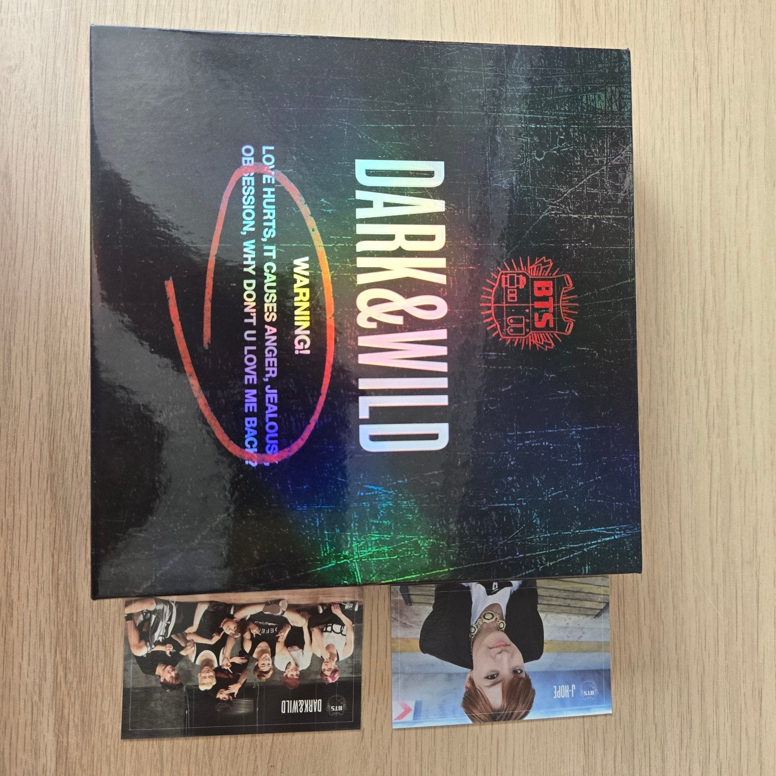 BTS - Dark & Wild Album (inclusief fotokaarten), Inclusief boekje, K-pop, Ophalen of Verzenden, Zo goed als nieuw