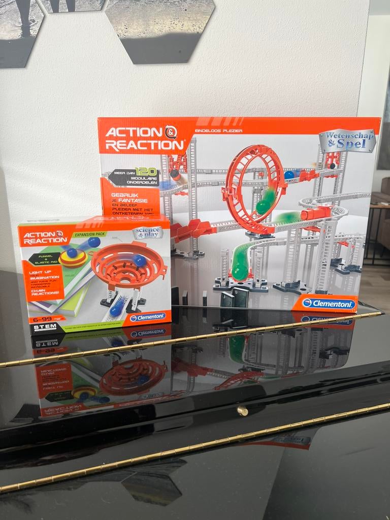 Action reaction Knikkerbaan, Ophalen of Verzenden, Zo goed als nieuw