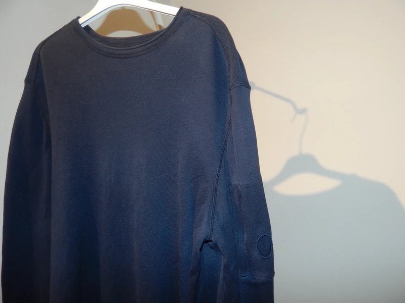 CP Company donker blauw sweatshirt mt M, Kleding | Heren, CP Company, Gedragen, Verzenden, Maat 48/50 (M)