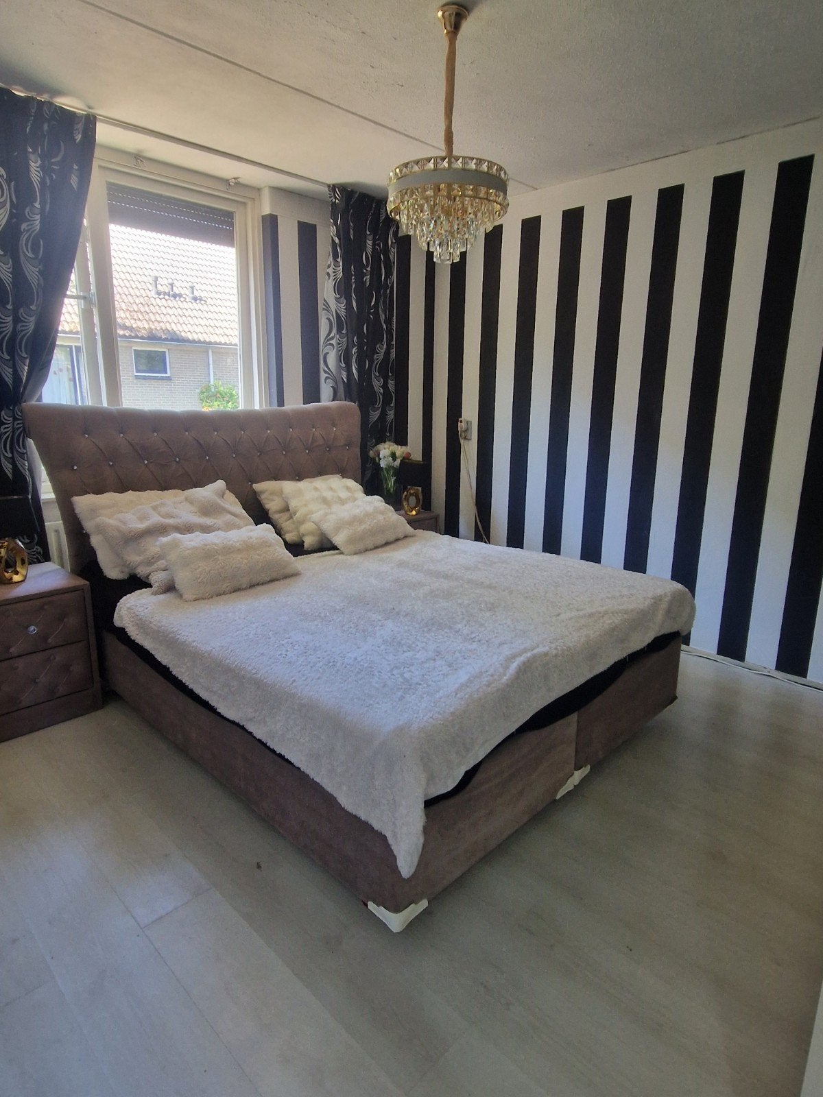 boxspring moet zsm weg, Ophalen of Verzenden, Zo goed als nieuw, Tweepersoons, 160 cm