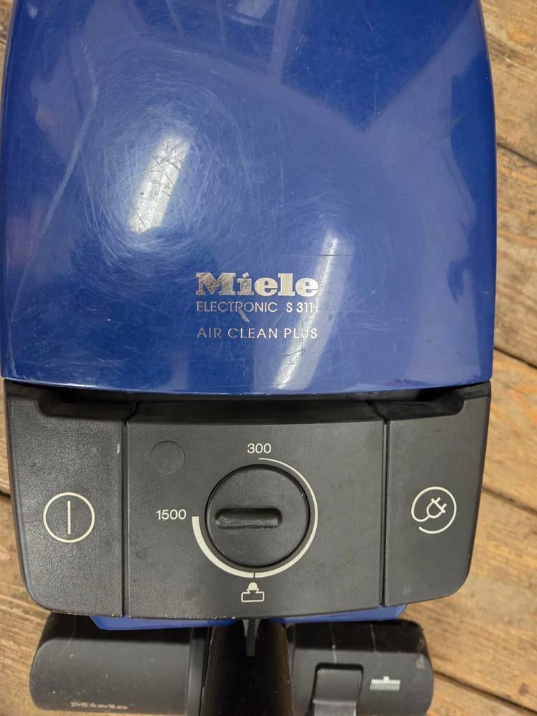 Miele S311i Air Clean Plus stofzuiger - Blauw, Stofzak, Gebruikt, Stofzuiger, Ophalen of Verzenden