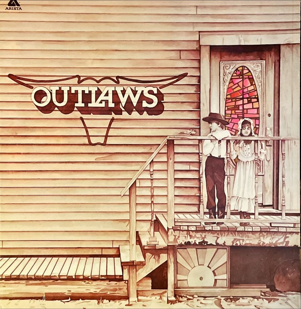 Outlaws - Outlaws - Arista / Nederland, Beschermende buitenhoes, LP, Gebruikt, Overige genres