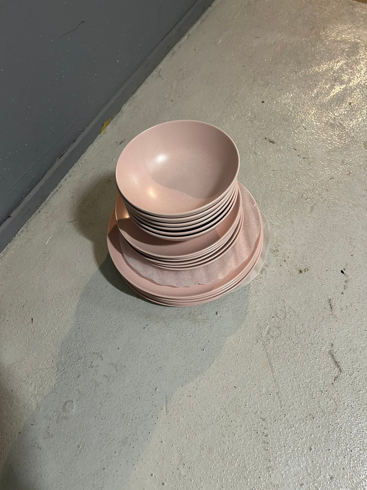 Roze borden, Ophalen, Gebruikt
