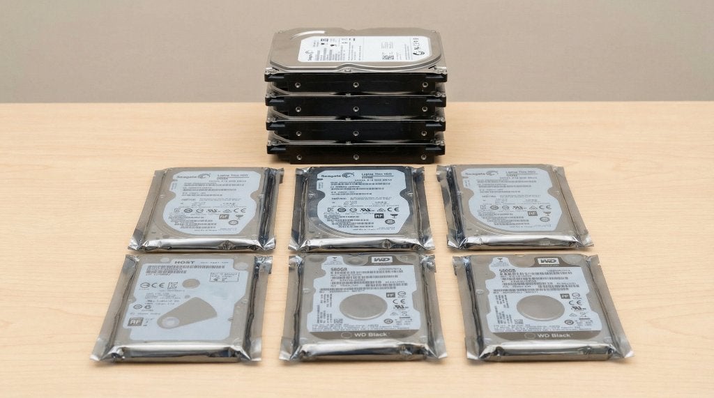 Bulk partij HDD's — Refurbished | Gewiped | SMART OK, Computers en Software, Intern, Refurbished, Ophalen of Verzenden, Desktop