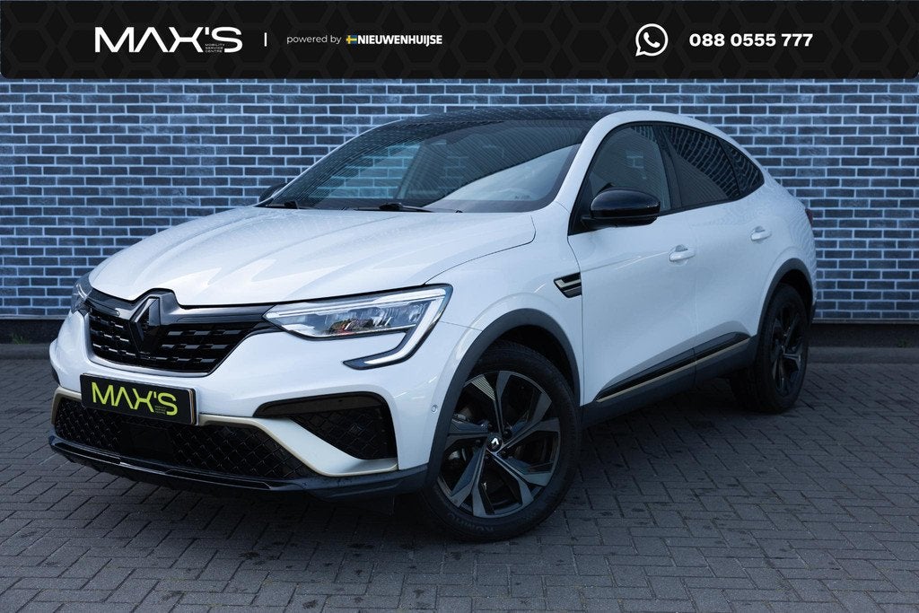 Renault Arkana 1.6 Hybrid 145 E-Tech engineered | Panoramada, Auto's, Renault, Arkana, Gebruikt, Wit, Origineel Nederlands