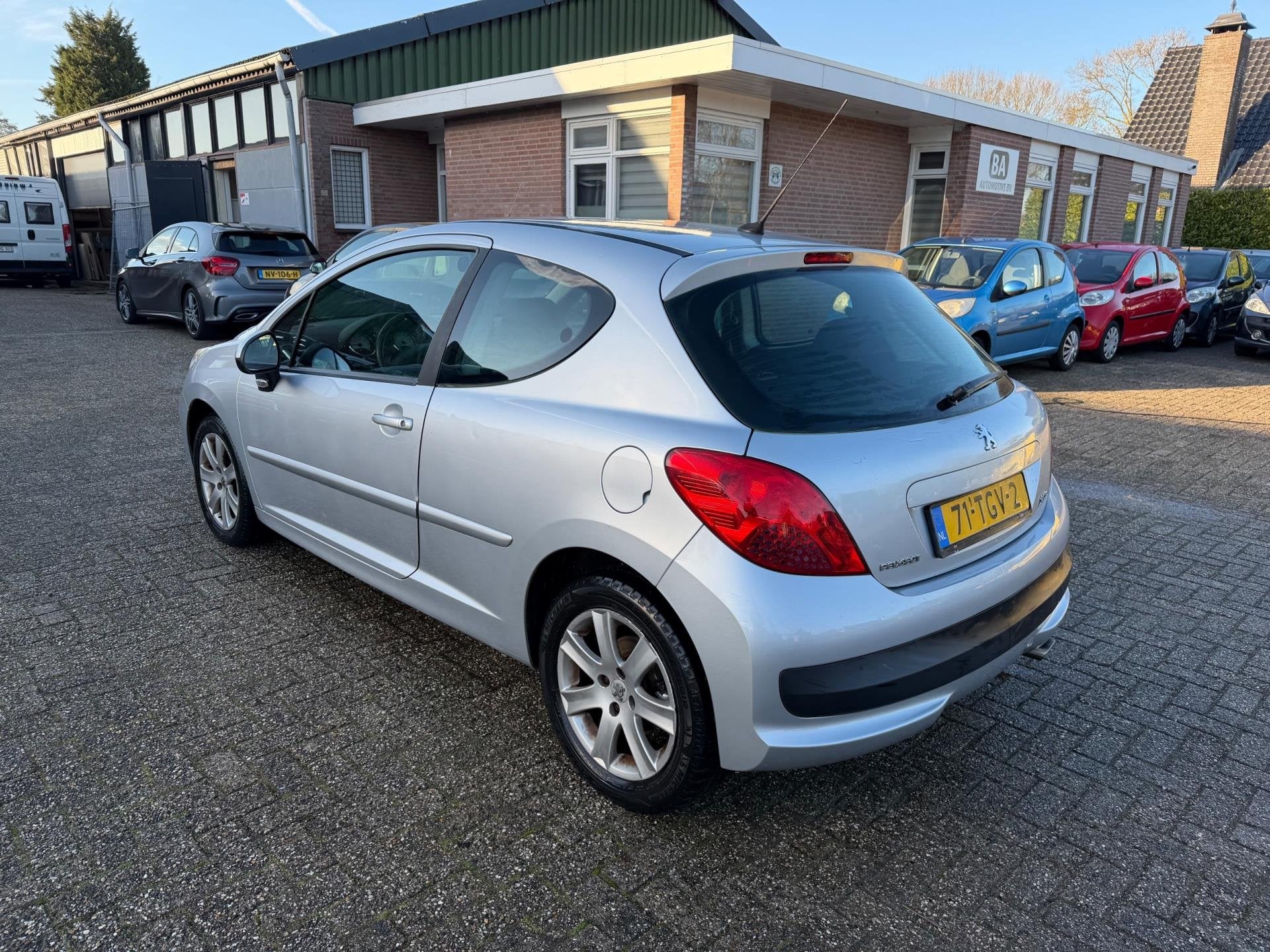 Peugeot 207 1.6-16V | Airco | E-Ramen | Premium Pakket | Blu, Auto's, Voorwielaandrijving, Gebruikt, 4 cilinders, 1188 kg