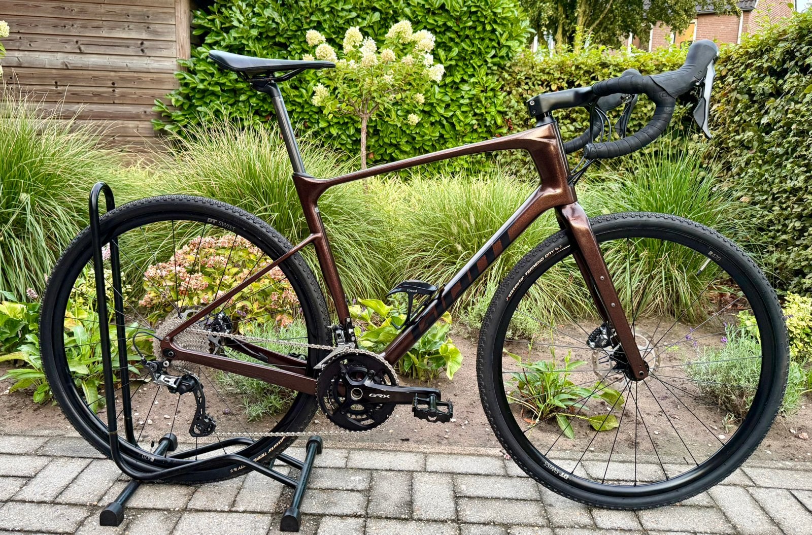 Giant Revolt advanced 0 gravelbike, Ophalen, 28 inch, Gebruikt, Carbon