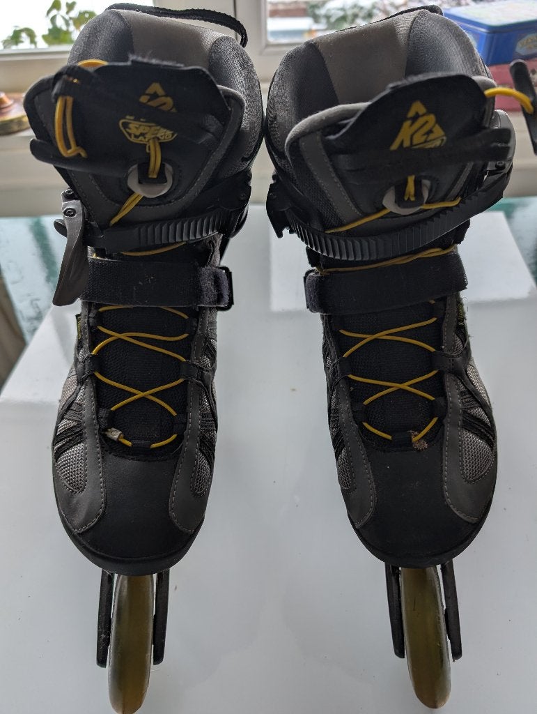 inlineskates K2  maat 44,5 euro 75, Sport en Fitness, Skeelers, Ophalen, K2, Gebruikt, Heren