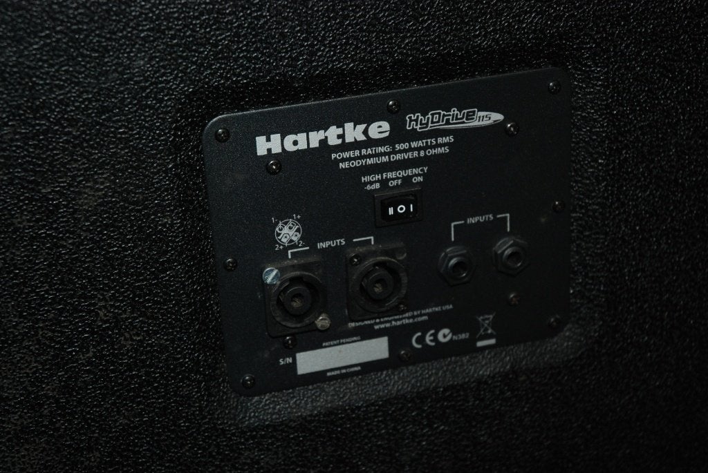 Hartke Hydrive 115 Baskabinet 500 watt RMS   <26260031>, Gebruikt, ., Elektrische basgitaar, .