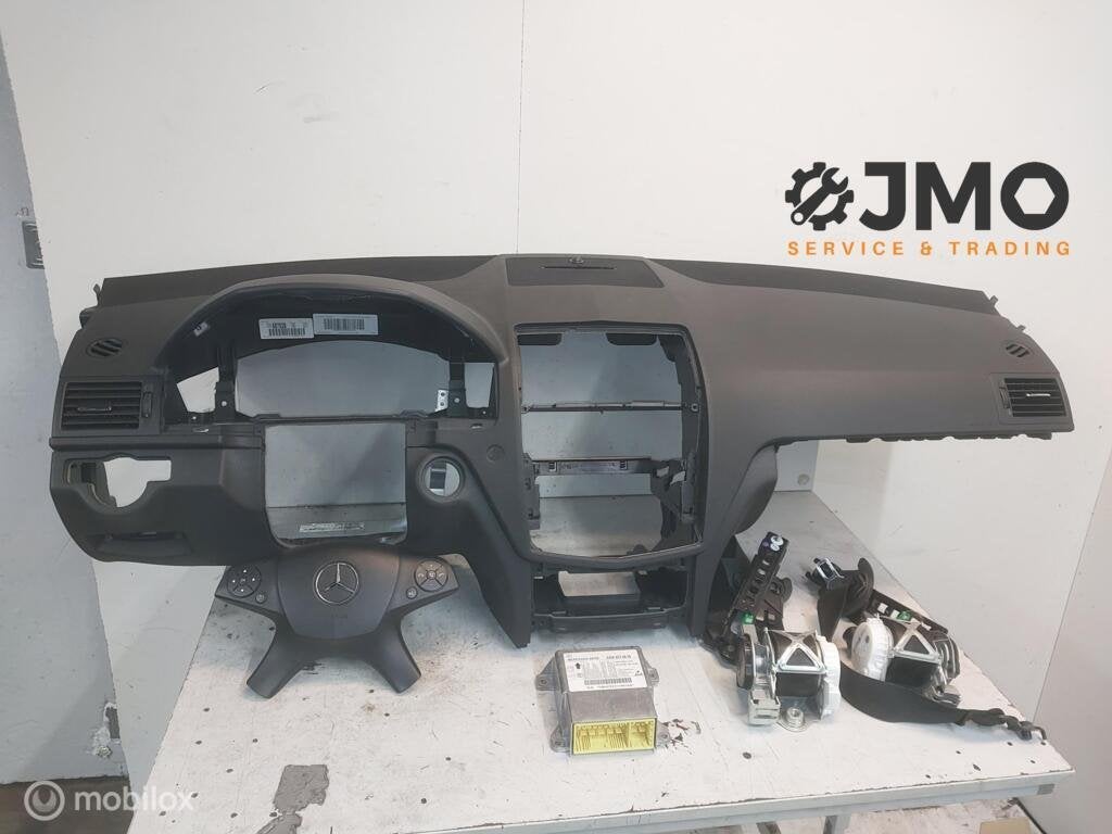 Airbagset  Mercedes C-klasse Estate S204  2007-2014, Auto-onderdelen, Gebruikt, Mercedes-Benz, Ophalen of Verzenden, Mercedes-Benz