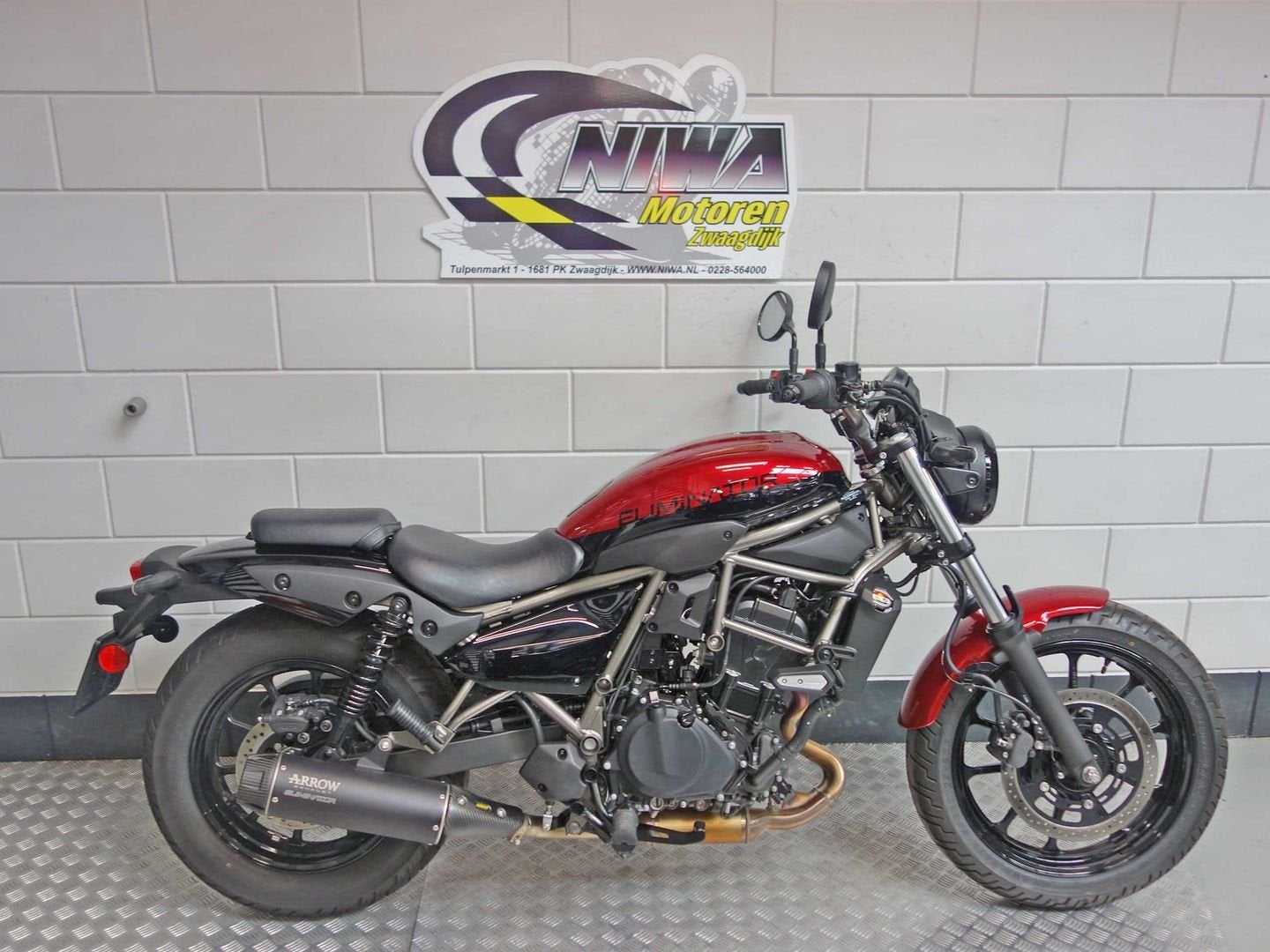 KAWASAKI ELIMINATOR 500, 2 cilinders, Chopper, Bedrijf, Onbekend