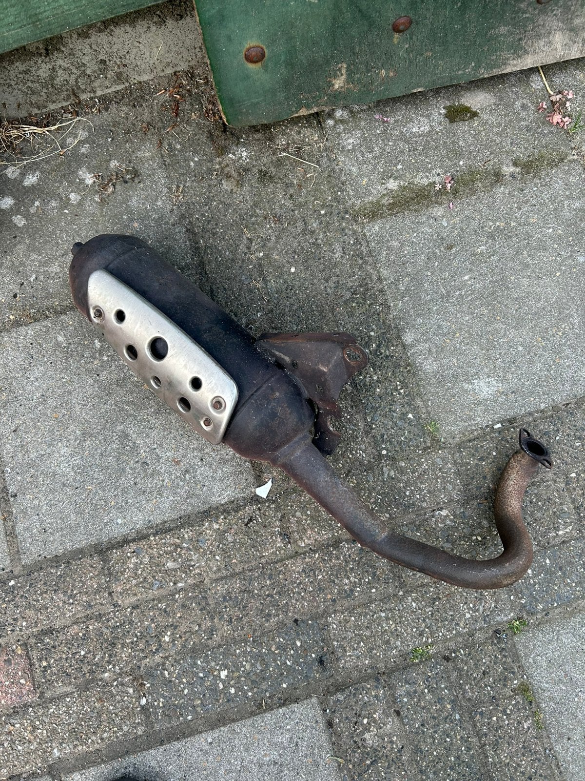 Yamaha uitlaat origineel, Ophalen of Verzenden, Zo goed als nieuw, Uitlaat, Yamaha