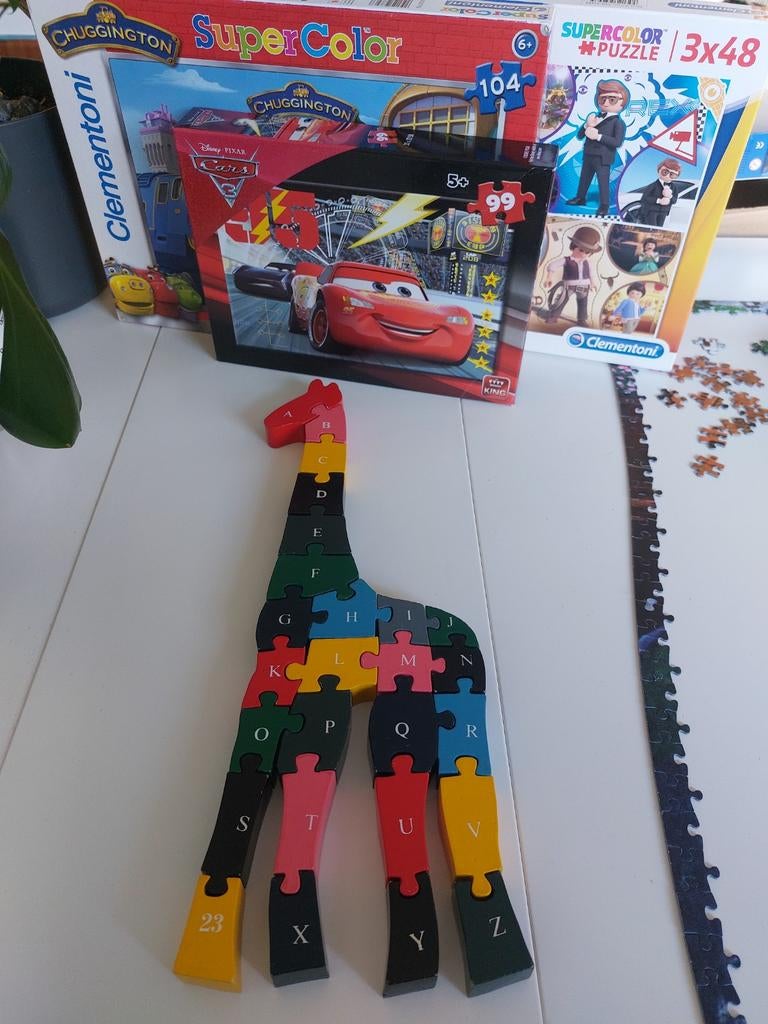 Puzzels, Ophalen