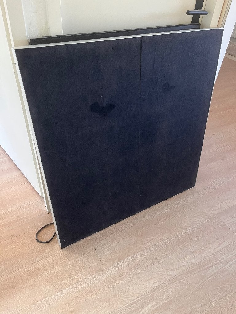 Groot prikbord 1mx1m, Ophalen, Gebruikt, Prikbord