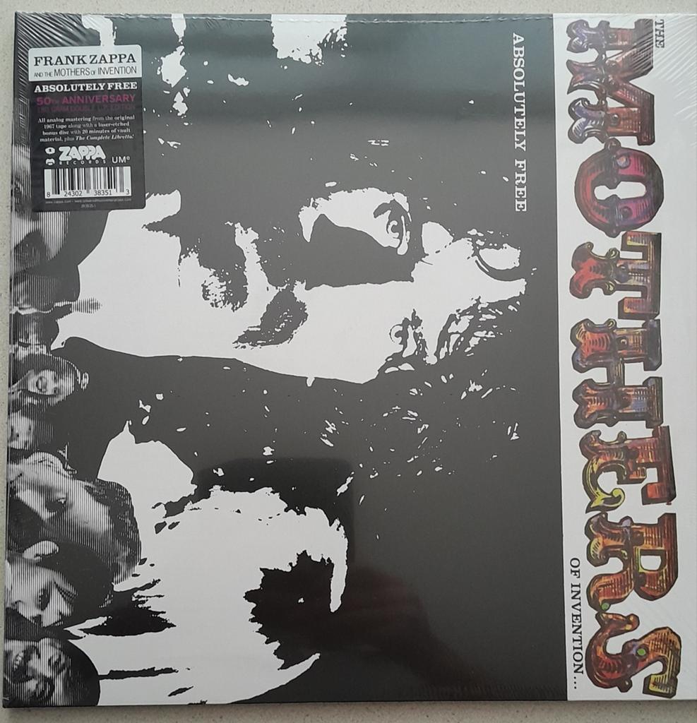 LP frank zappa and mothers - absolutely free (50th ann.ed.), Ophalen of Verzenden, Nieuw in verpakking, 12 inch