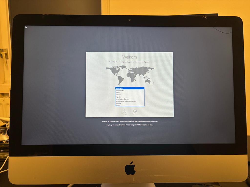 Apple iMac - A1418 zie beschadinging, Computers en Software, Apple Desktops, Gebruikt, IMac, Ophalen of Verzenden, Onbekend