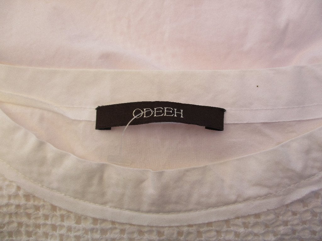 Odeeh, size 38, Maat 38/40 (M), Odeeh, Verzenden, Wit