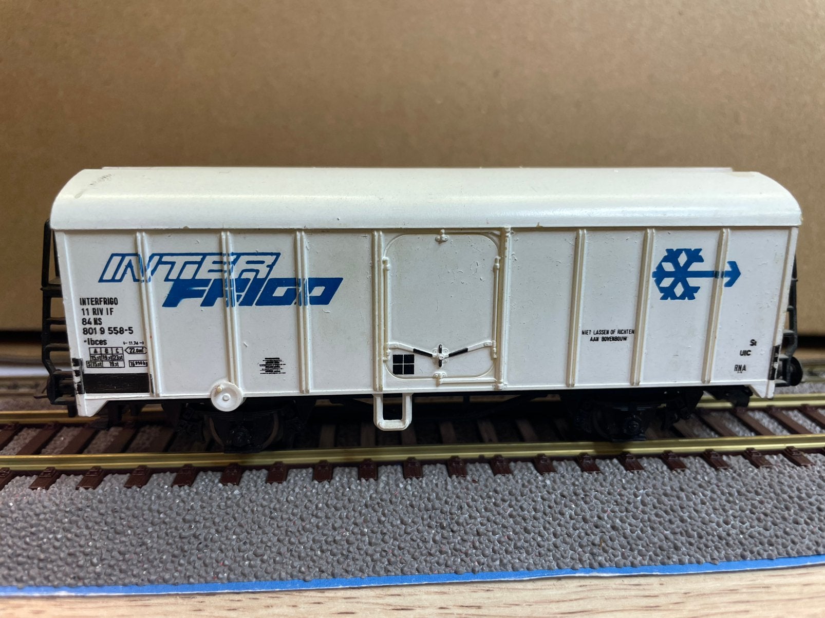 Mooi koelwagen vsn interfrigo NMBS Nr. 23194 HO, Gebruikt, Ophalen of Verzenden, Liliput, Gelijkstroom