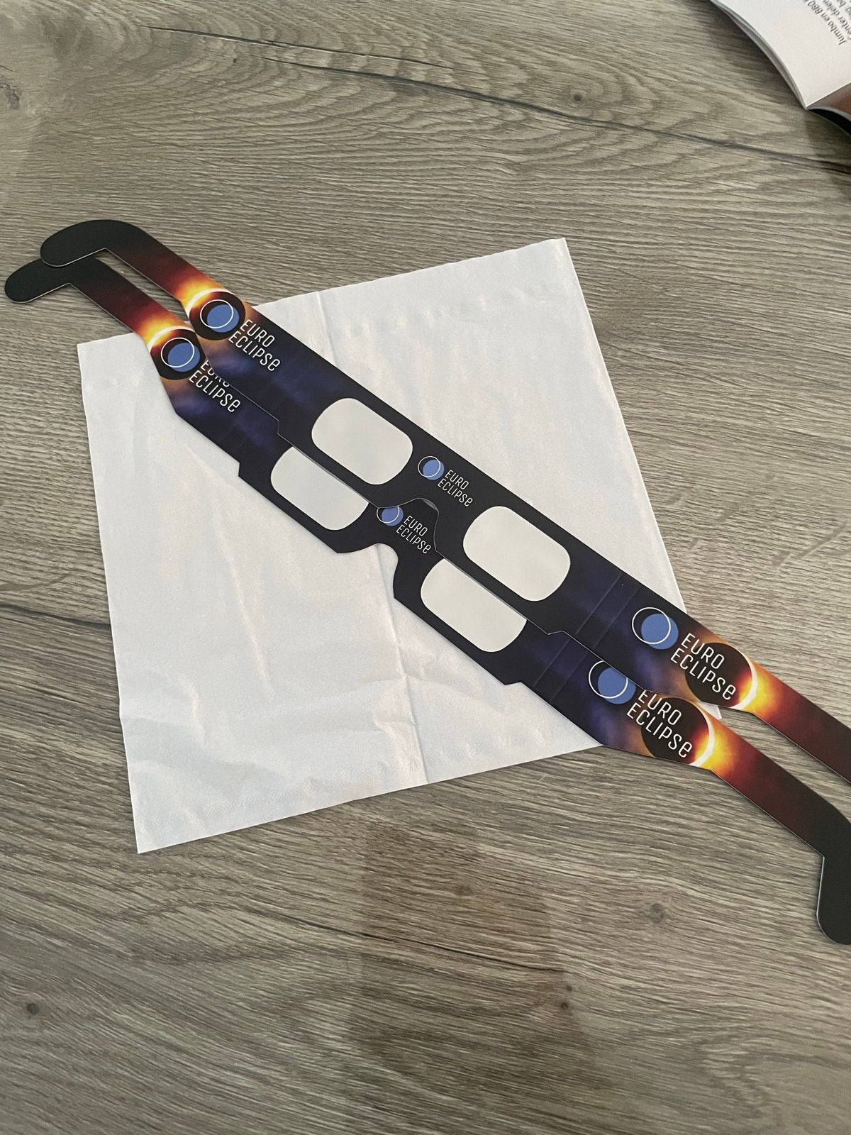 Eclips brillen - Zonsverduisteringsbrillen - ISO Certified, Sieraden, Tassen en Uiterlijk, Zonnebril, Zwart, Nieuw, Ophalen