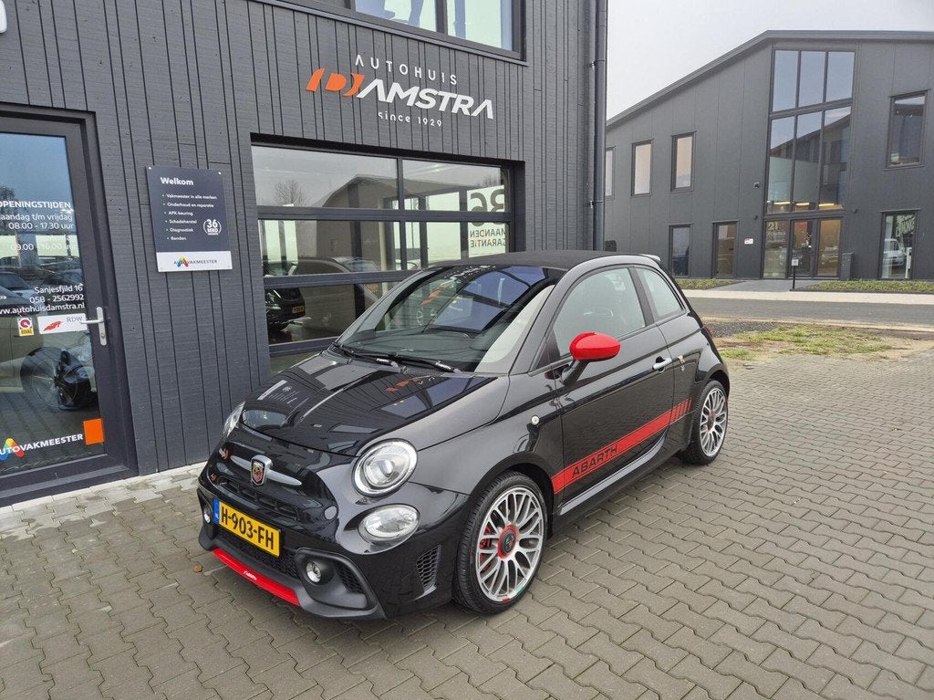 Fiat 500 1.4 T-Jet Abarth 595|Cabrio|Airco|Stoelverwarming|U, Voorwielaandrijving, 145 pk, Euro 6, 4 cilinders