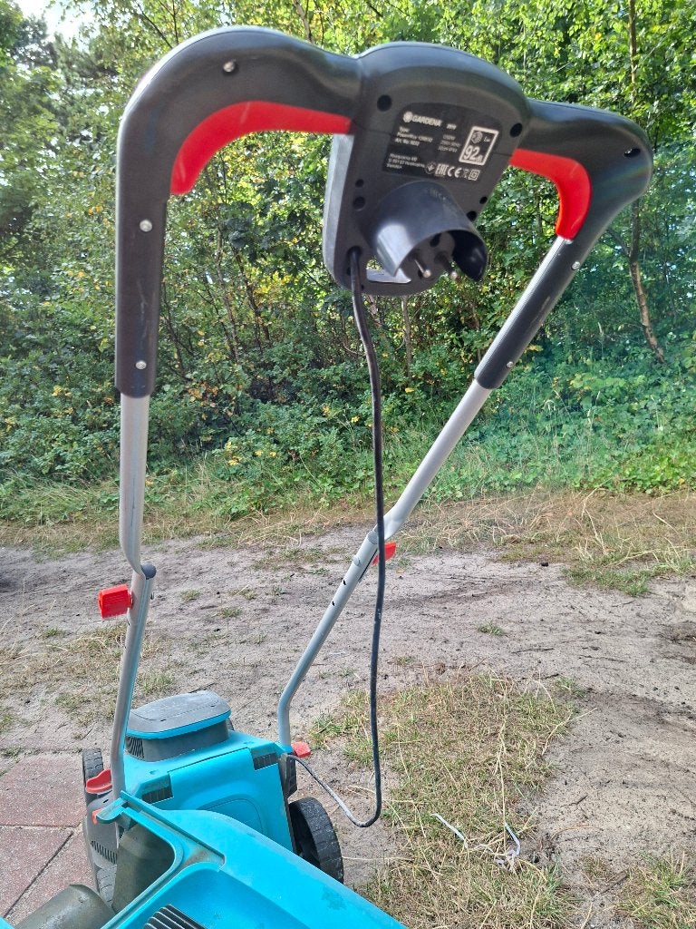 Grasmaaier, Ophalen, Cirkelmaaier, Gebruikt, Elektrische grasmaaier