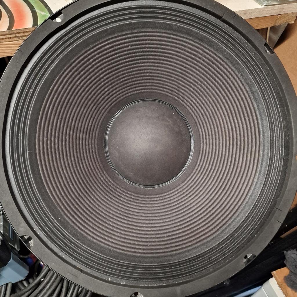 JBL M118-4 woofer tbv jbl jrx 18 inch luidspreker 4 ohm, Gebruikt, Ophalen of Verzenden, 120 watt of meer, Subwoofer