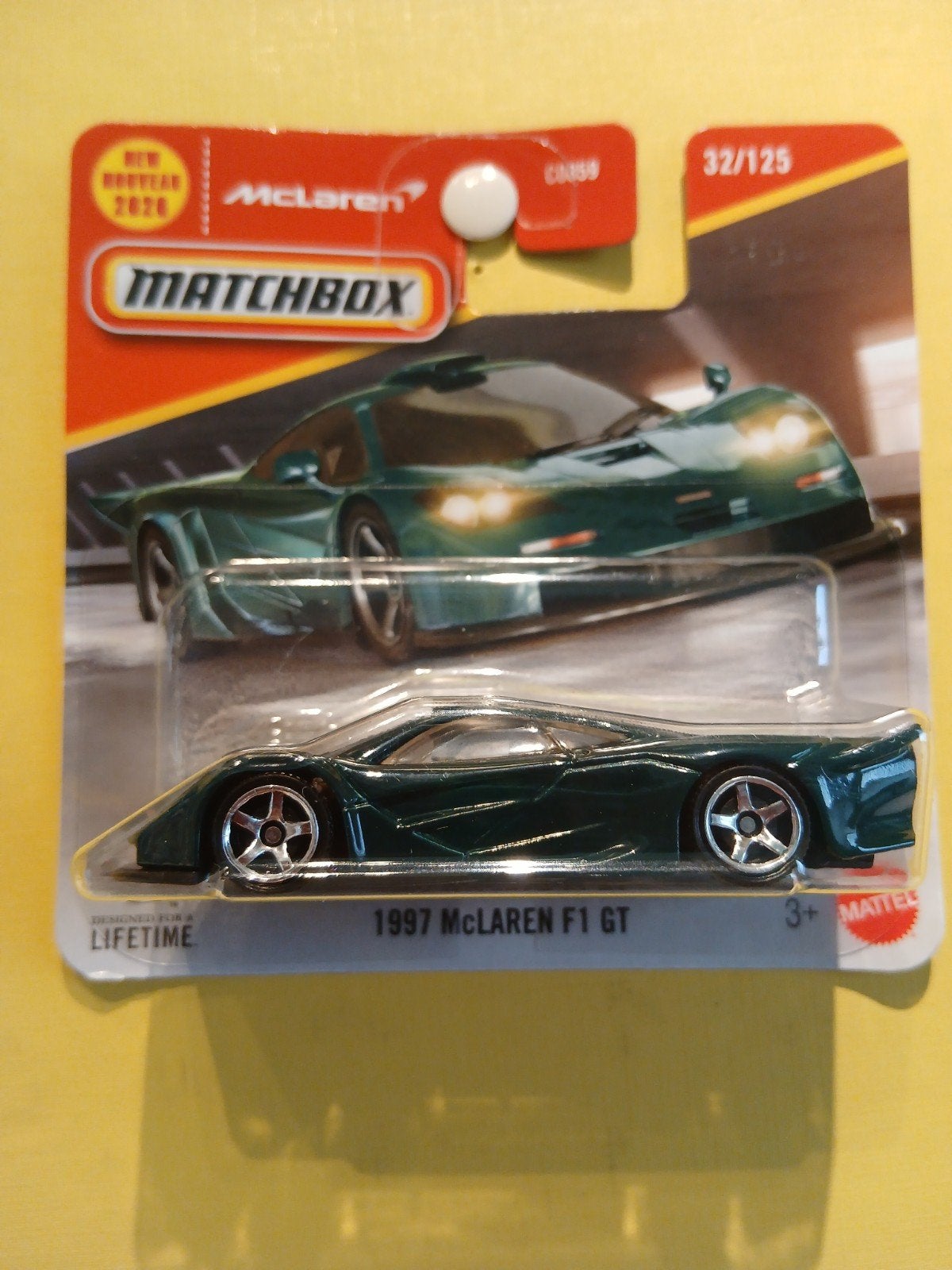 1997 Mc Laren F1 GT Matchbox 32/125 2026, Ophalen of Verzenden, Nieuw, Auto