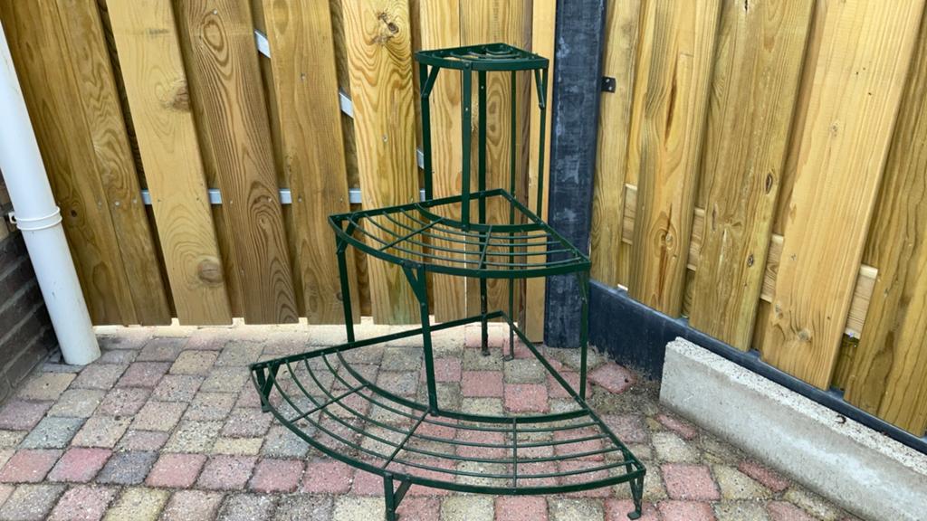 Planten/bloemenrek, Tuin en Terras, Ophalen, Gebruikt, 60 cm of meer, Balkon