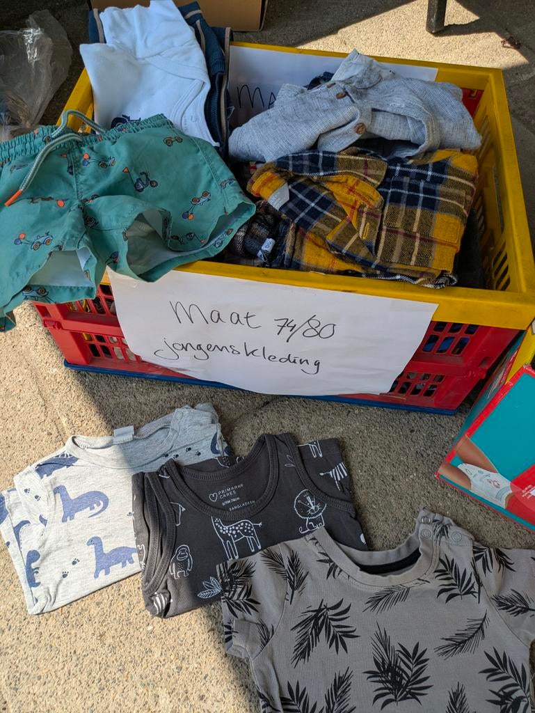 Jongenskleding maat 74/80/86/92 alles 1€ p.st. uitzoeken, Ophalen, Maat 74