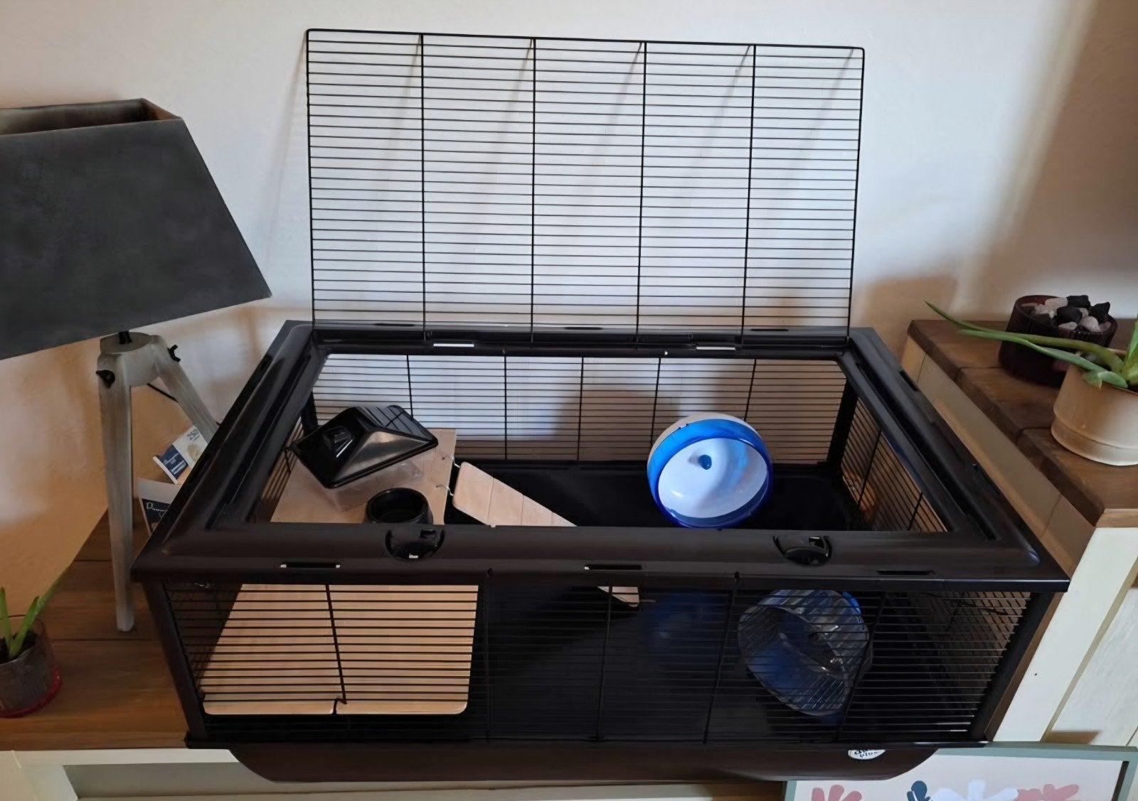 (Hamster) kooi als nieuw!, Dieren en Toebehoren, Kooi, Zo goed als nieuw, Hamster, Ophalen