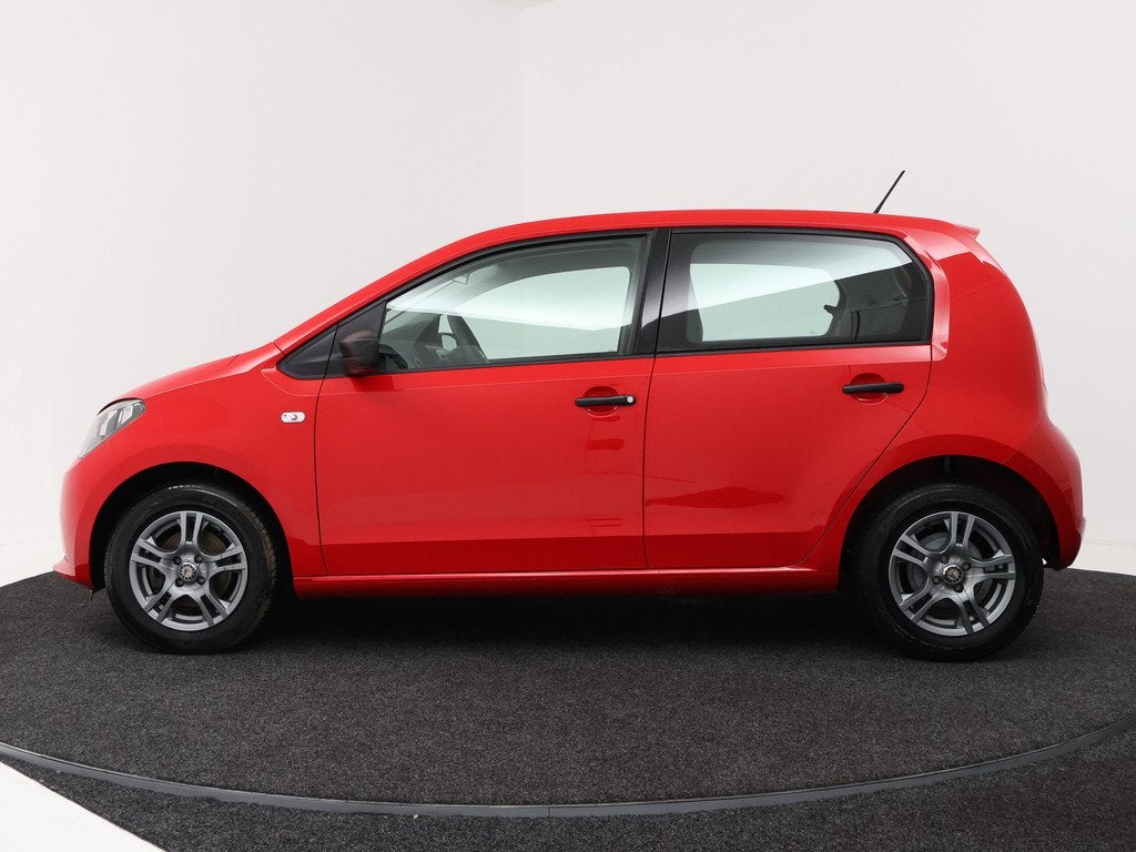 SEAT Mii 1.0 Reference | Airco | Parrot Carkit | LM Velgen |, Voorwielaandrijving, Stof, Gebruikt, Zwart