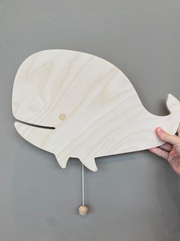 Baby's only wandlamp walvis, Ophalen, Nieuw, Ophangbaar, Lamp