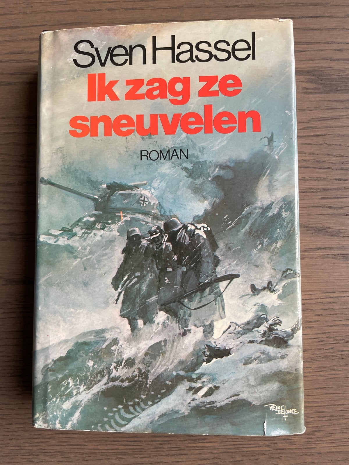 Sven Hassel - Ik zag ze sneuvelen (1e druk, 1976), Boeken, Ophalen of Verzenden, Gelezen, Nederland