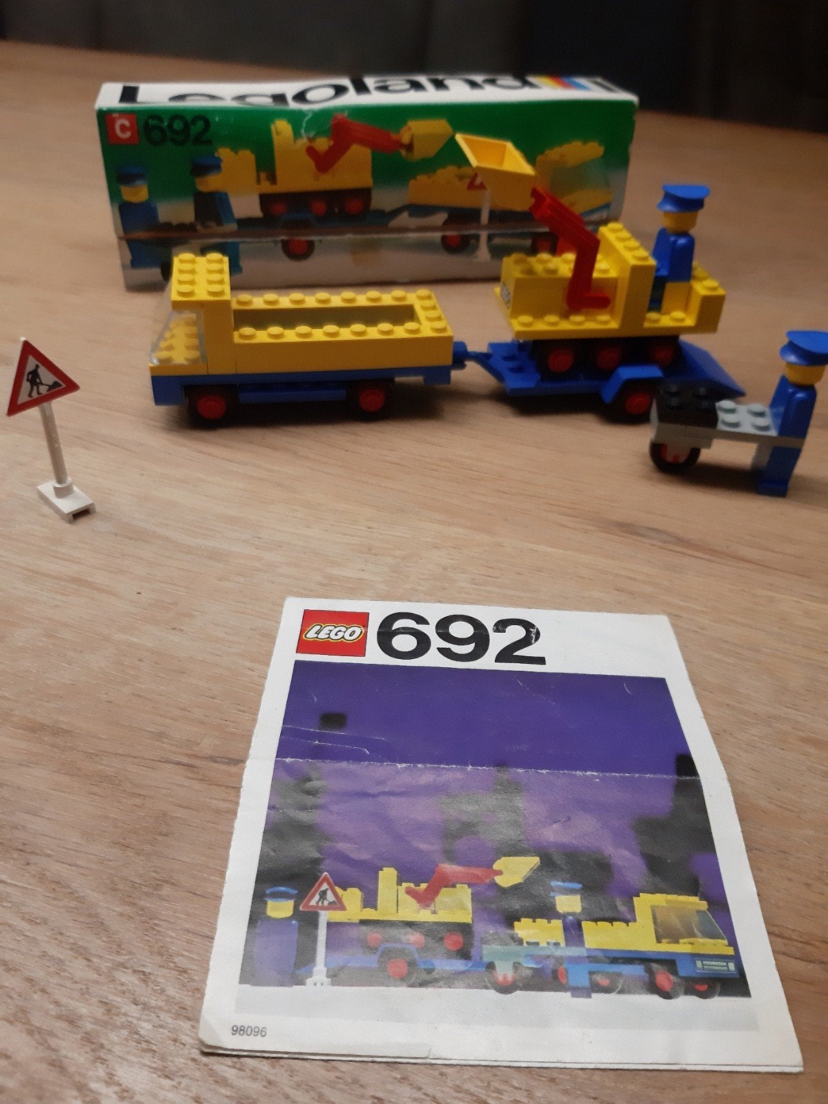 lego 692 kompleet met doos, Ophalen of Verzenden