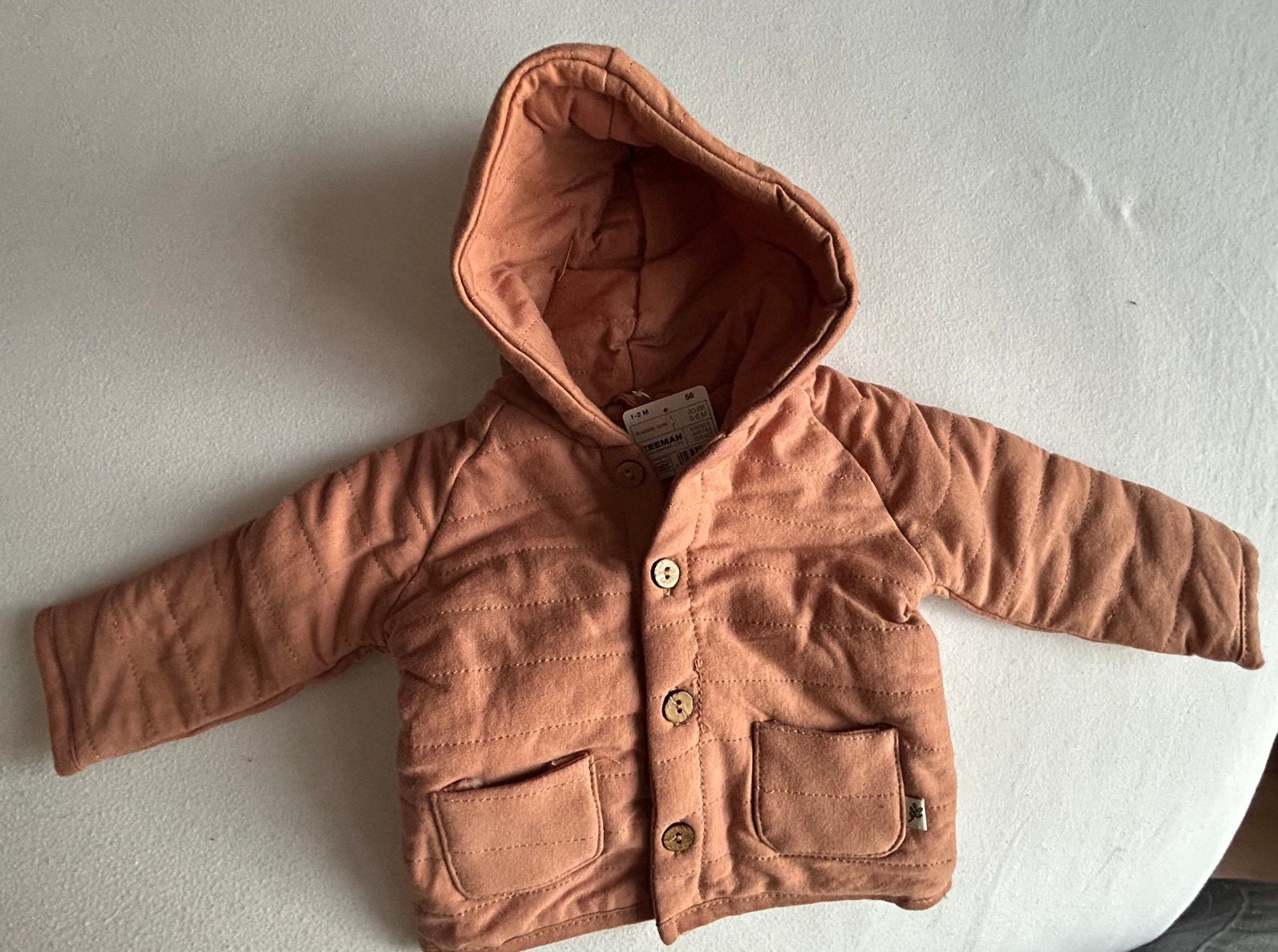 Nieuw babyjasje maat 56, Kinderen en Baby's, Ophalen of Verzenden, Zo goed als nieuw, Jongetje of Meisje, Jasje